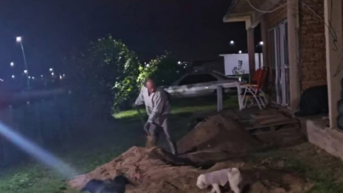 Sepult� a su suegra en el patio de casa y cobraba la jubilaci�n durante un a�o