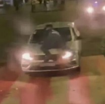 Escap&oacute; de control policial, atropell&oacute; a un agente y lo arrastr&oacute; por tres cuadras