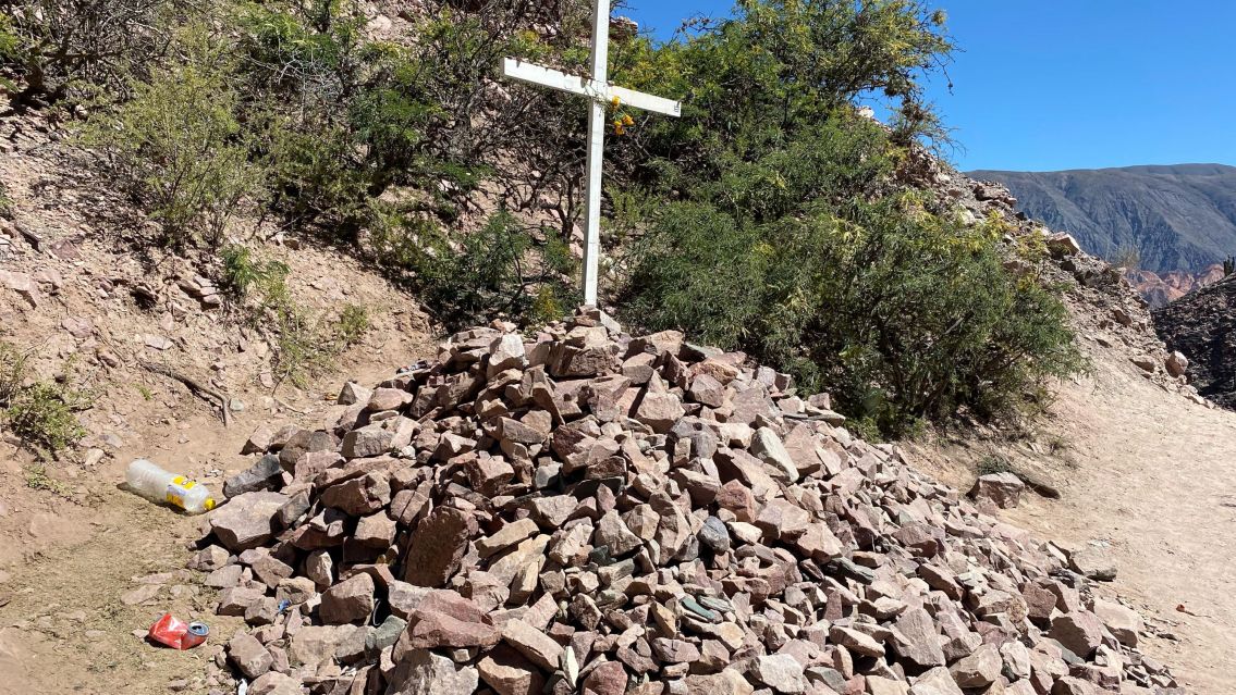 Qué significa la piedra en la Cruz para los peregrinos