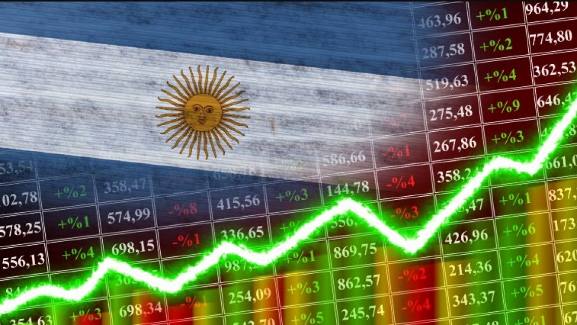Fuerte suba de acciones argentinas y baja del riesgo país