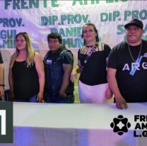 El Frente Amplio realizó un acto en Libertador con toda la militancia