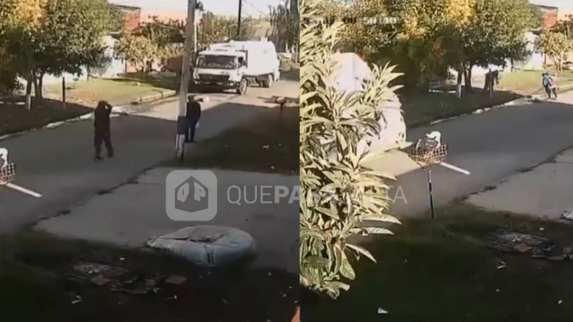 Barrendera murió tras ser atropellada por un camión recolector de residuos