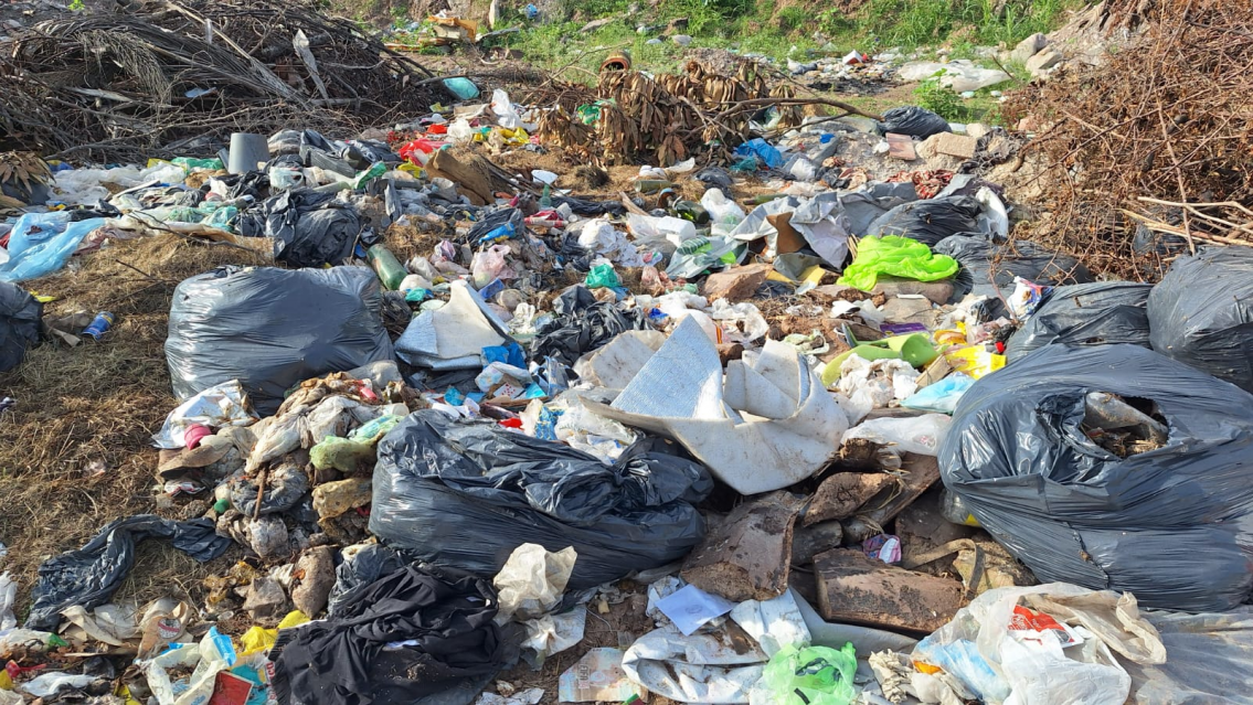Palpalá repleta de basura, la situación no da para más