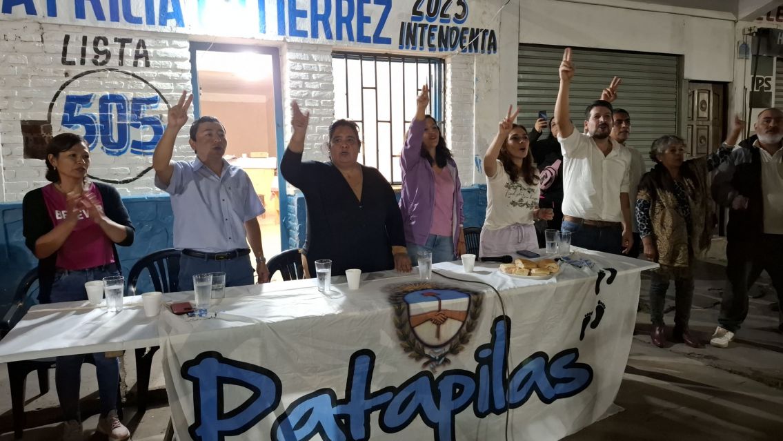 El Frente Justicialista present� su lista de concejales en Libertador