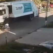 Barrendera murió tras ser atropellada por un camión recolector de residuos