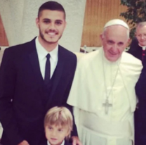 "Francesca y Benedicto", los nombres papales que eligi&oacute; Wanda para sus hijos