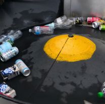 Juntó latas y botellas durante 7 años y logró comprarse una casa