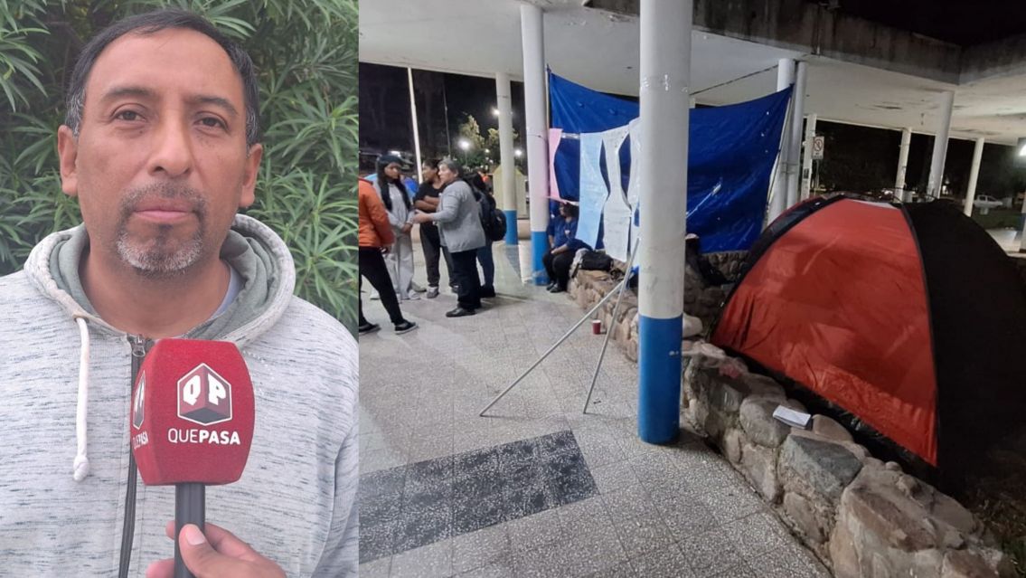 Acampe en Palpal�: la Muni sigue sin responder y ahora se metieron los concejales