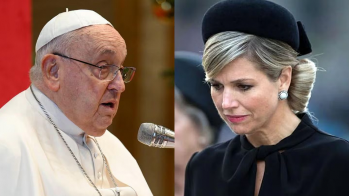 La reina argentina, Máxima Zorreguieta, no fue la funeral del Papa Francisco
