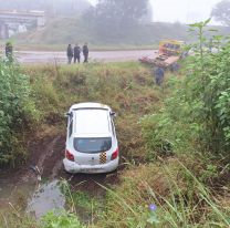 Terrible siniestro: jujeño cayó al canal