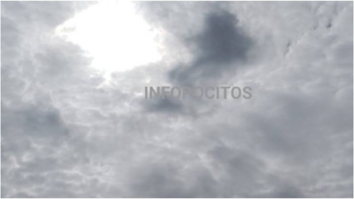 La extra�a imagen que apareci� en el cielo del norte: muchos asustados