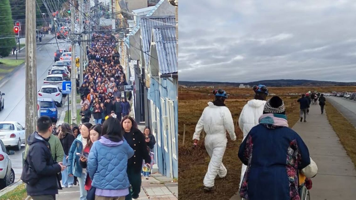 Como el d�a del juicio: as� est�n evacuando Chile