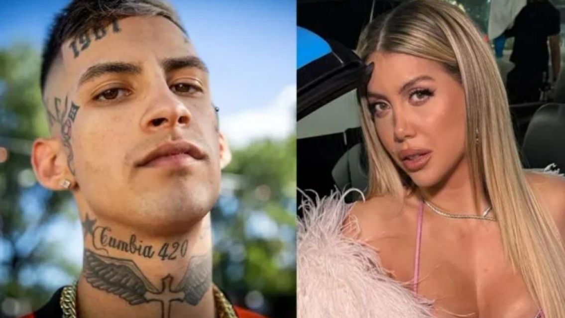 L-Gante, filoso sobre Wanda Nara : "Una charla pendiente..."