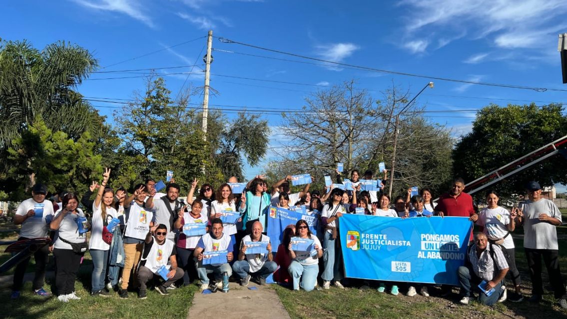 El Frente Justicialista continúa con sus recorridas por barrios de la provincia