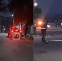 Iba en la moto y se encontró con la muerte: chocó con menor de edad