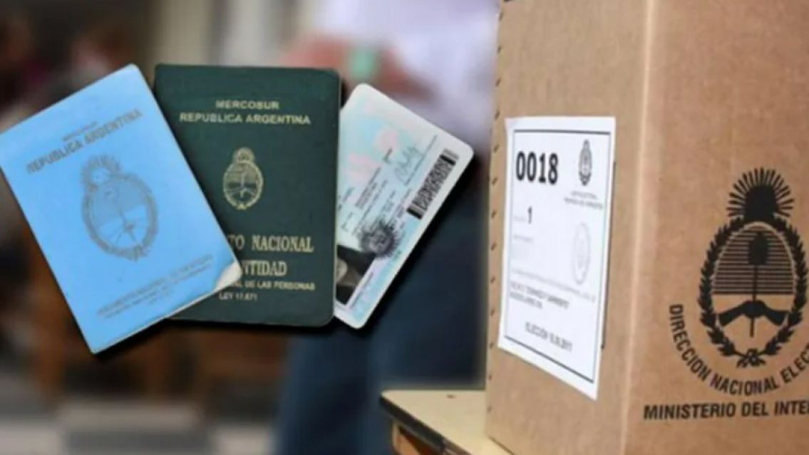 Elecciones legislativas: qué documentos son validos para votar