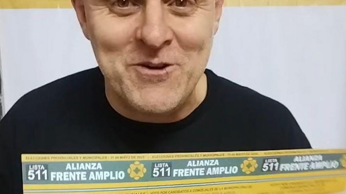 Diego Palmieri y las expectativas del Frente Amplio para el domingo