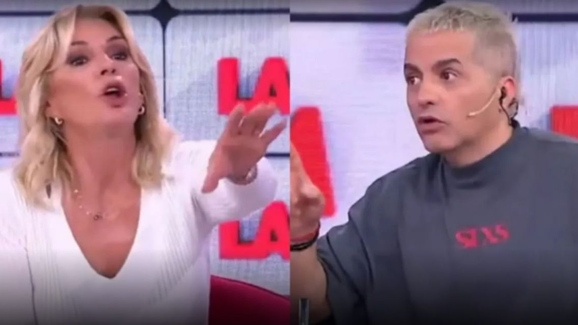 Yanina Latorre y �ngel de Brito se pelearon en vivo y dejaron a todos sin palabras