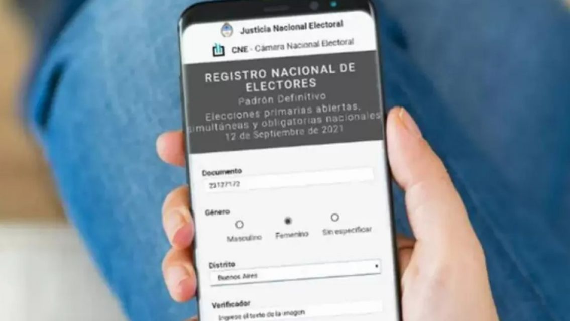 D�nde voto en Jujuy: consult� el padr�n para las elecciones del domingo