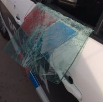 Chorro rompió el vidrio del patrullero para escaparse y terminó en velorio