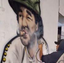 Impresionante murales sorprendieron a los vecinos de Palpalá