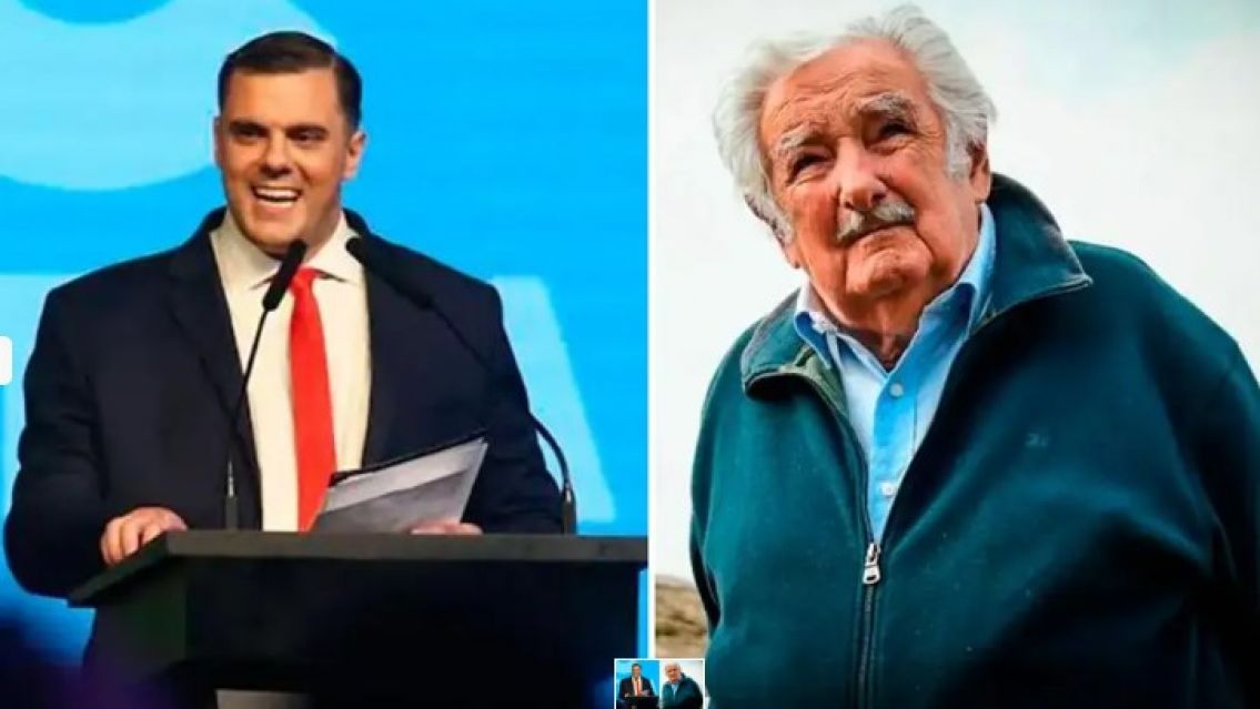 L�der libertario celebr� la muerte de Pepe Mujica
