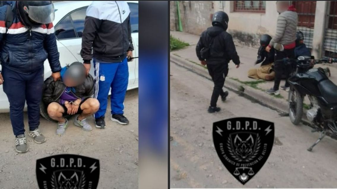 Detuvieron a dos peligrosos delincuentes mientras robaban un conocido local