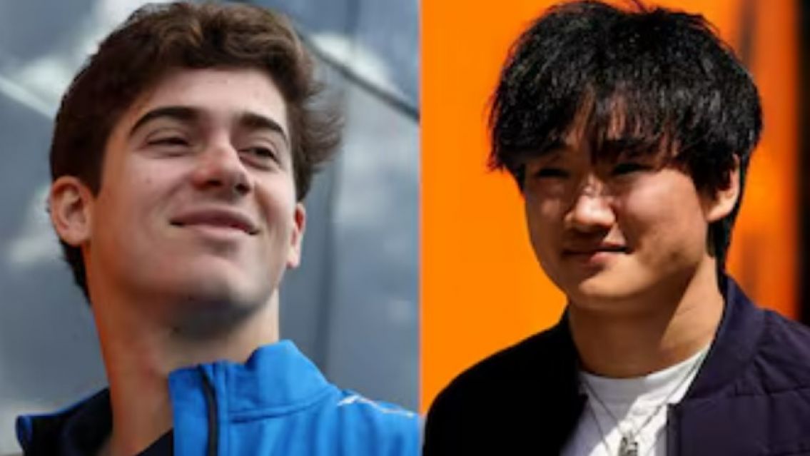 Yuki Tsunoda le hizo un gesto obsceno a Franco Colapinto por una maniobra en la práctica libre