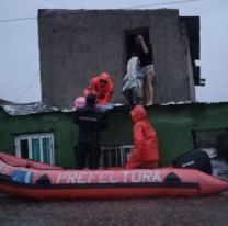 Brutal temporal en Buenos Aires dejó hasta el momento 1000 evacuados