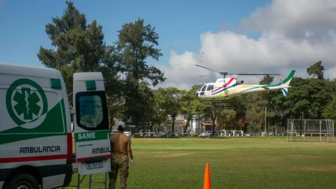 Impresionante rescate de un juje�o en helic�ptero: �Qu� pas�?