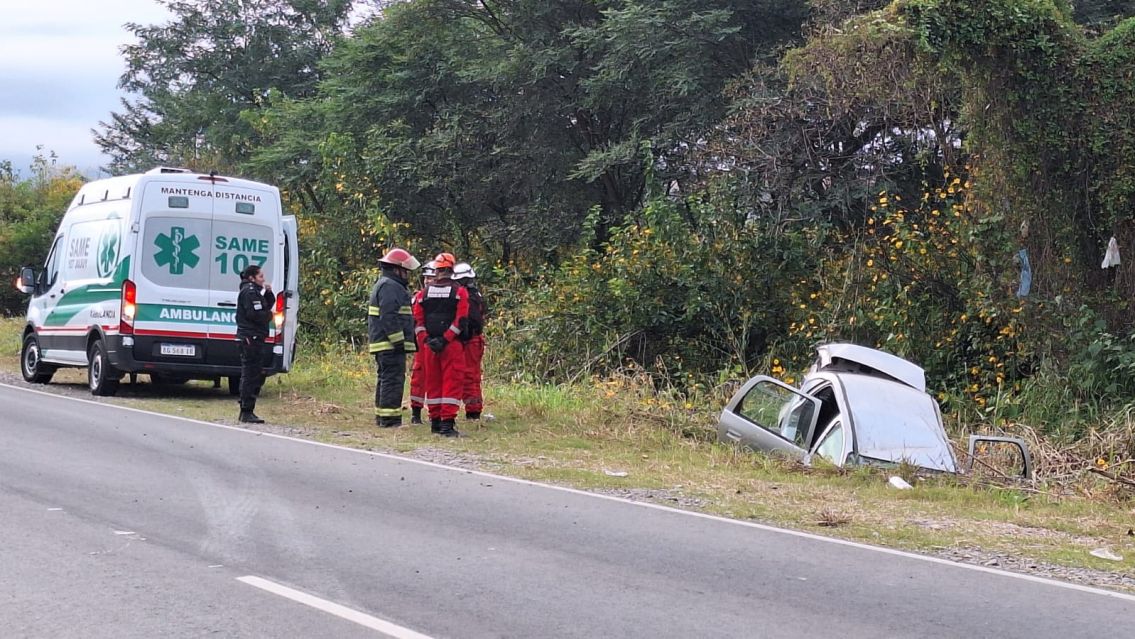 [EN VIVO] Terrible accidente en la ruta 21