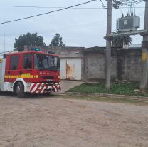 Principio de incendio en una vivienda del barrio 23 de Agosto: una persona en estado de shock