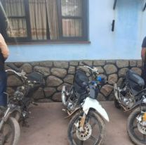 La policía de Jujuy atrapó a una de las bandas más peligrosas y recuperó 3 motos