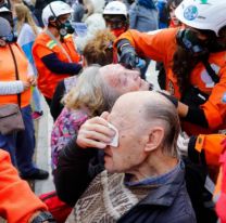 Nueva represión en la manifestación de jubilados frente al Congreso