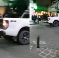 Sin credenciales ni acta: operativo sospechoso contra vendedores en la Peatonal