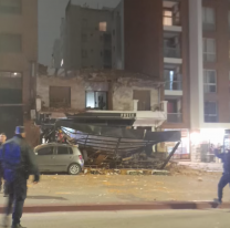 Familia jujeña se salvó de milagro en el derrumbe de un edificio en Córdoba