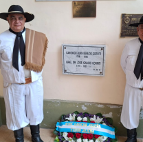 Los gauchos jujeños emocionaron a todos con su gesto