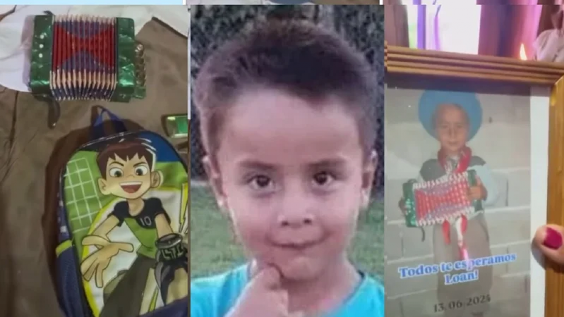 Conmoción: así está la casa de Loan Peña a casi un año de su desaparición