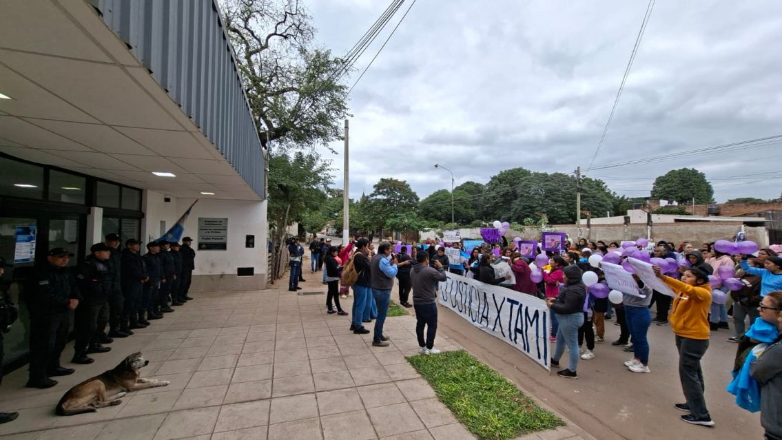 [EN VIVO] Tensi�n y dolor en la marcha por Tamara Fierro en Fraile Pintado