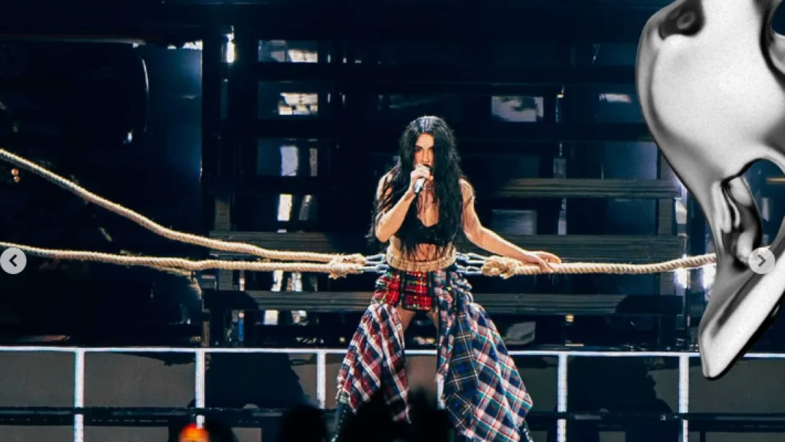 Ídola pop, 100% argenta y pasta de rocker: los looks de Lali en Vélez