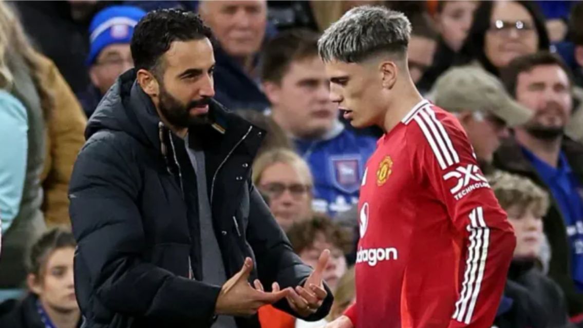 Garnacho y Amorim: el duro cruce que selló su separación en el Manchester United