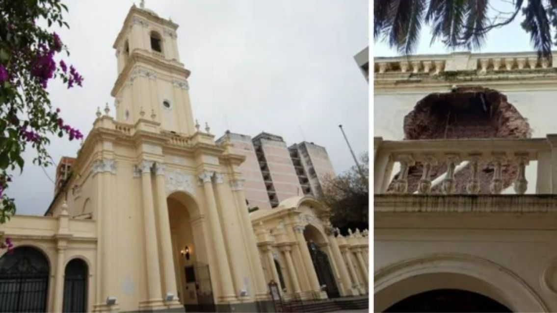 César Fernández y Carlos Sadir definen el plan de restauración de la catedral de Jujuy