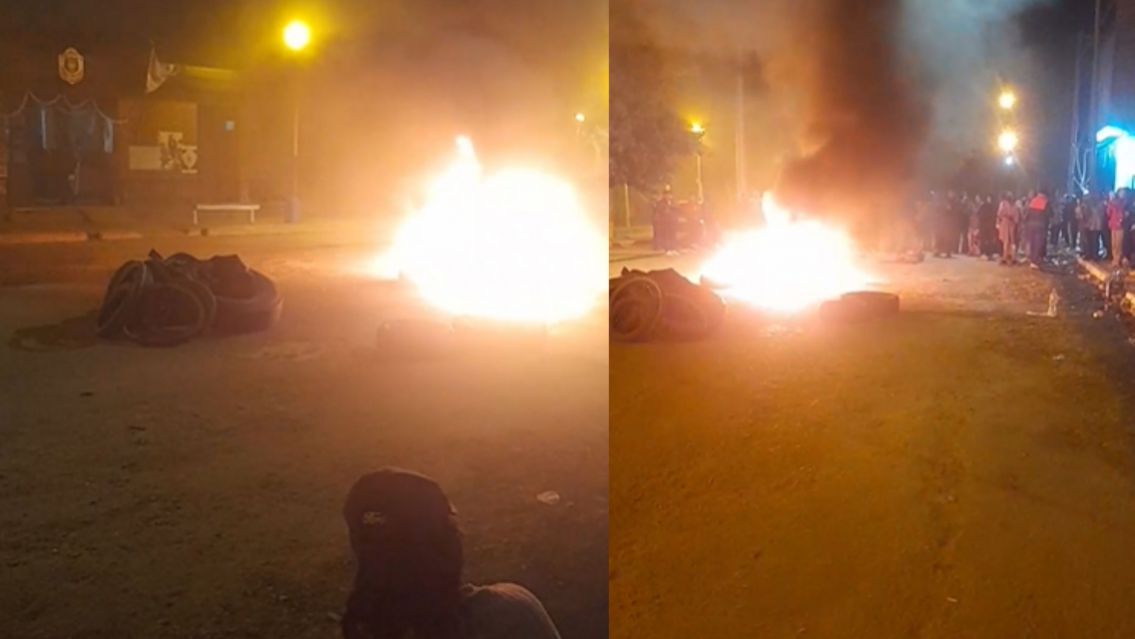 Tensión en Fraile: una multitud permanece en las puertas de la comisaría