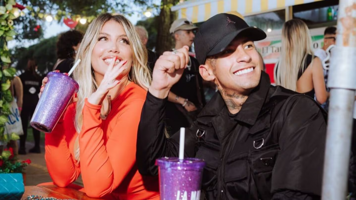 L-Gante y Wanda Nara juntos de madrugada y rumores de reconciliaci�n