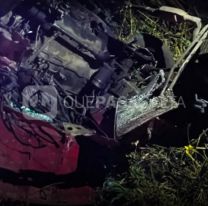 [URGENTE] Grave accidente en ruta 9/34: auto volcó y dejó heridos