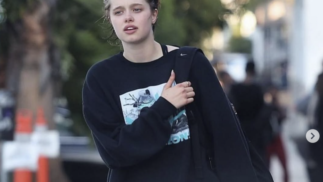 La hija de Angelina Jolie y Brad Pitt present� a su novia