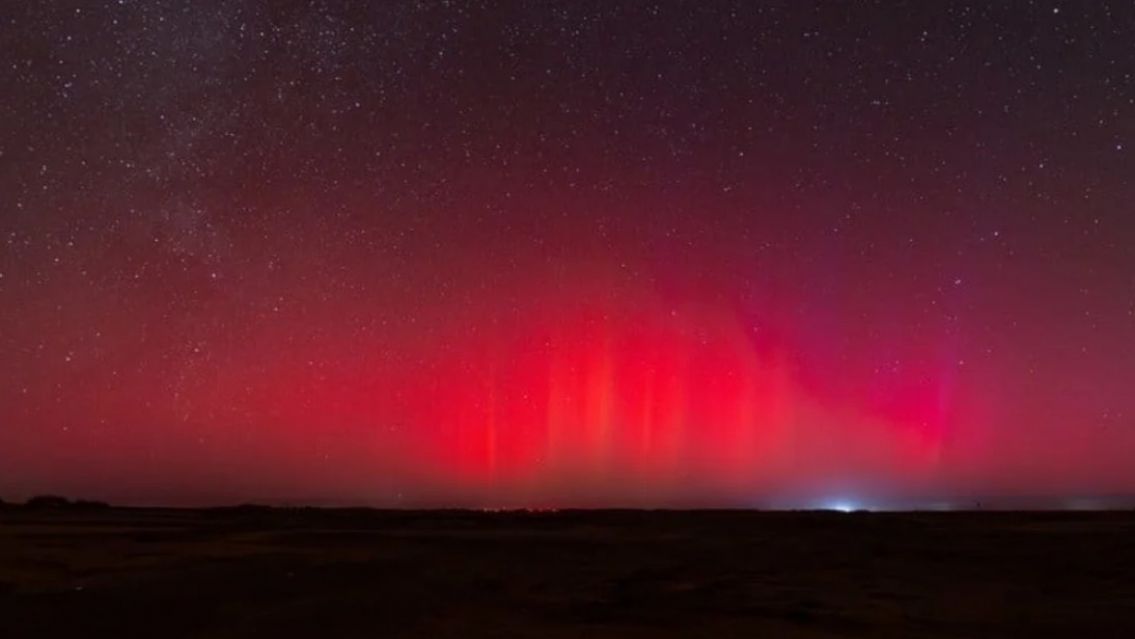 Podrían visualizarse auroras australes en la Patagonia