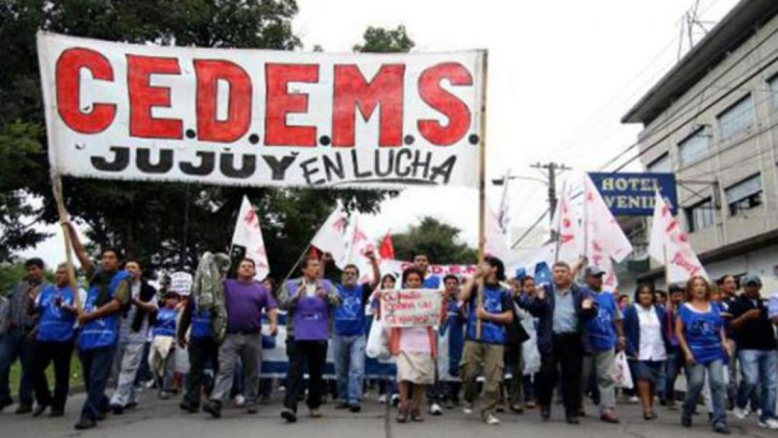 Docentes de Jujuy afiliados al CEDEMS podr�an ir al paro: Los detalles