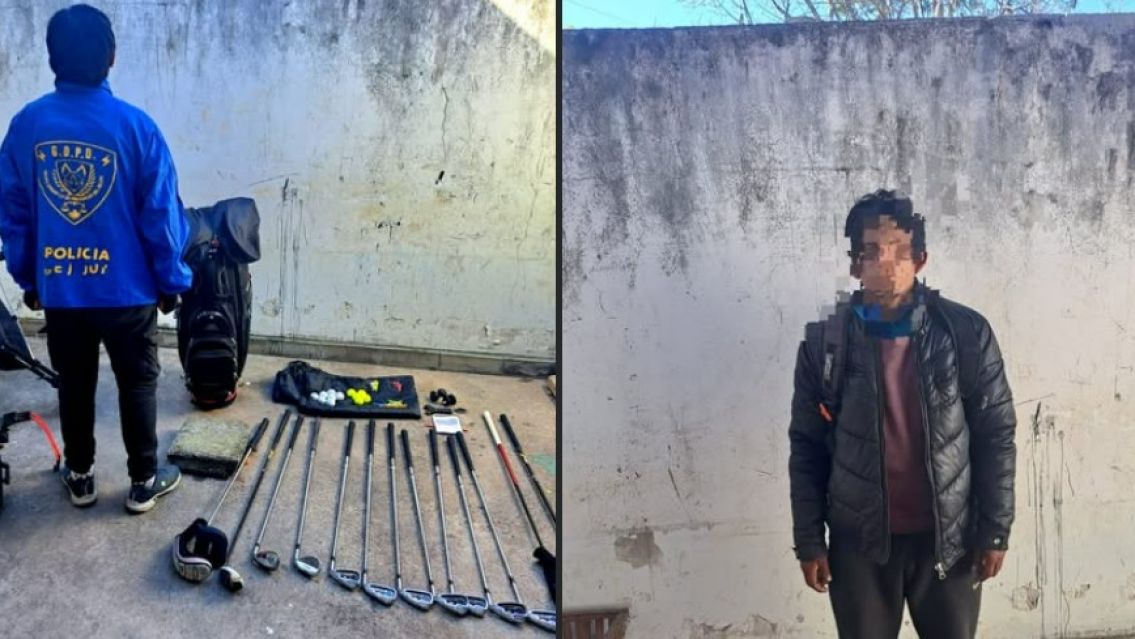 Atraparon a un peligroso delincuente juje�o y recuperar objetos de gran valor