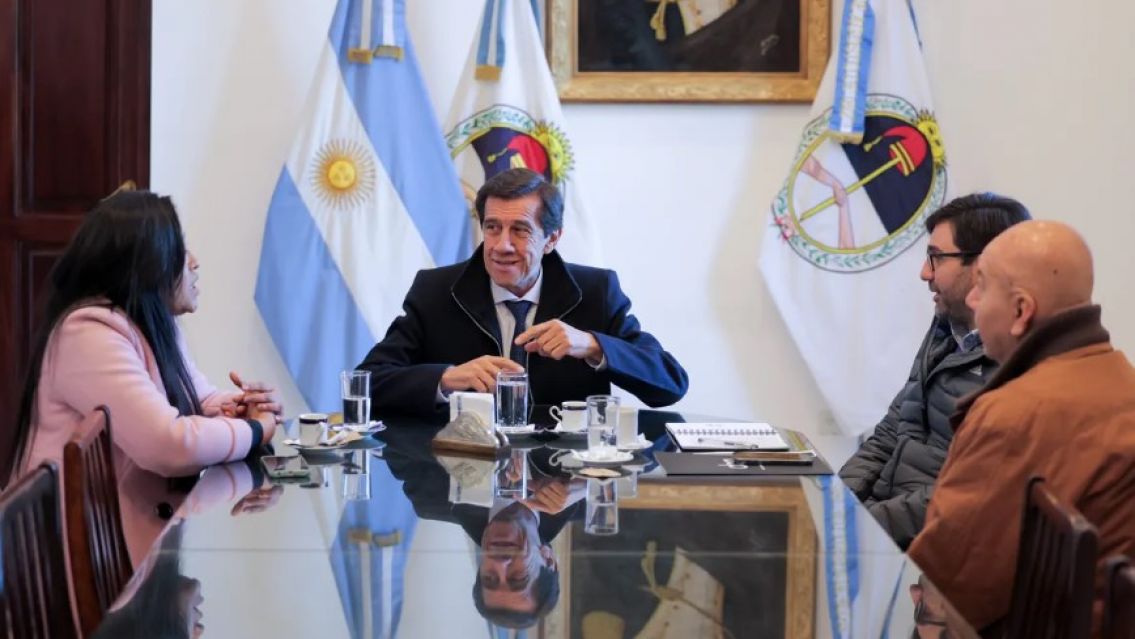 Sadir se reuni� con autoridades de Vialidad Nacional